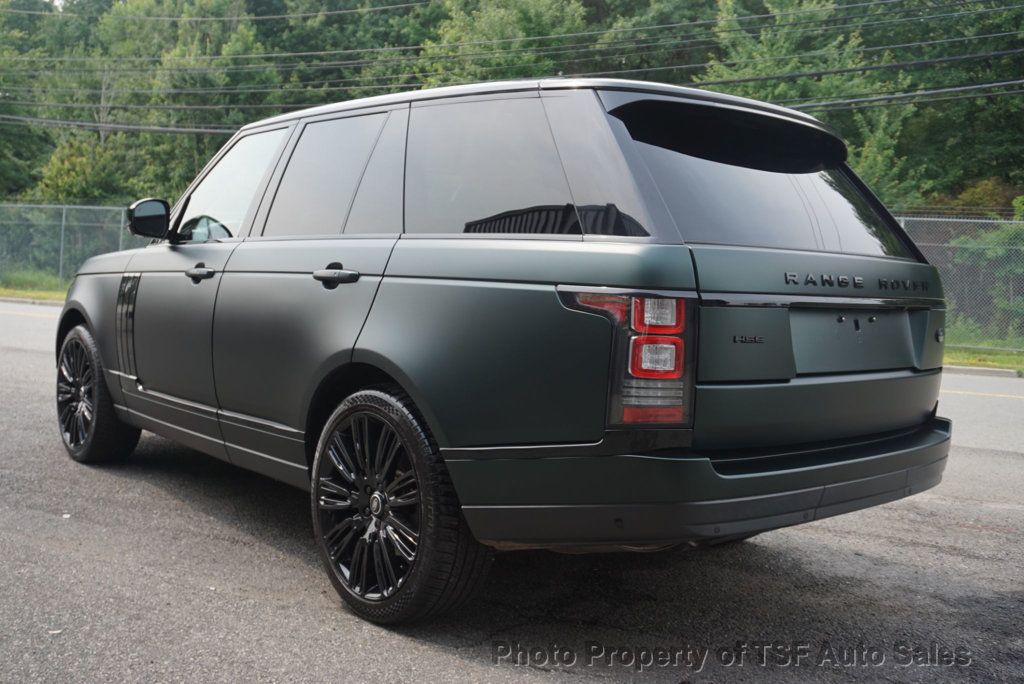 2015 Land Rover Range Rover 4WD 4dr HSE WRAPPED MATTE GREEN MERIDIAN SOUND 360 CAMERAS NAVI - 22896172 - 4