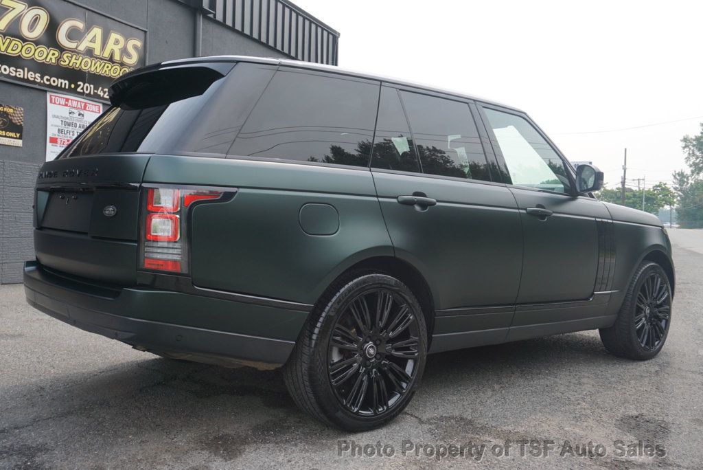 2015 Land Rover Range Rover 4WD 4dr HSE WRAPPED MATTE GREEN MERIDIAN SOUND 360 CAMERAS NAVI - 22896172 - 6