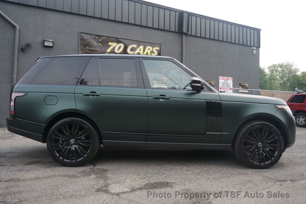 2015 Land Rover Range Rover 4WD 4dr HSE WRAPPED MATTE GREEN MERIDIAN SOUND 360 CAMERAS NAVI - 22896172 - 7
