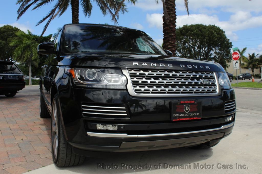 2015 Land Rover Range Rover Autobiography SuperCharged photo 8