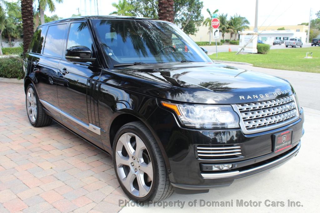 2015 Land Rover Range Rover Autobiography SuperCharged photo 9