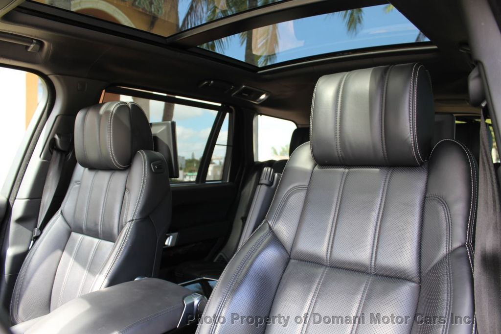 2015 Land Rover Range Rover Autobiography SuperCharged photo 13
