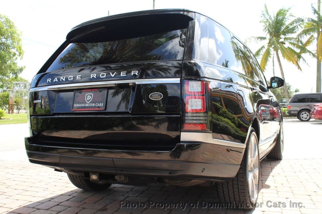 2015 Land Rover Range Rover Autobiography SuperCharged photo 39