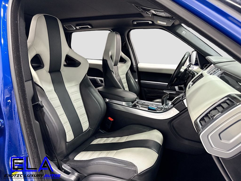 2015 Land Rover Range Rover Sport FULL CARBON PACKAGE! ESTORIL BLUE! MERIDIAN SOUND! FRONT BUCKETS - 22958005 - 31