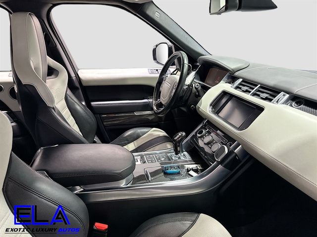 2015 Land Rover Range Rover Sport FULL CARBON PACKAGE! ESTORIL BLUE! MERIDIAN SOUND! FRONT BUCKETS - 22958005 - 37