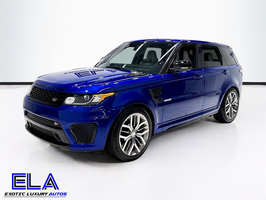2015 Land Rover Range Rover Sport FULL CARBON PACKAGE! ESTORIL BLUE! MERIDIAN SOUND! FRONT BUCKETS - 22958005 - 39