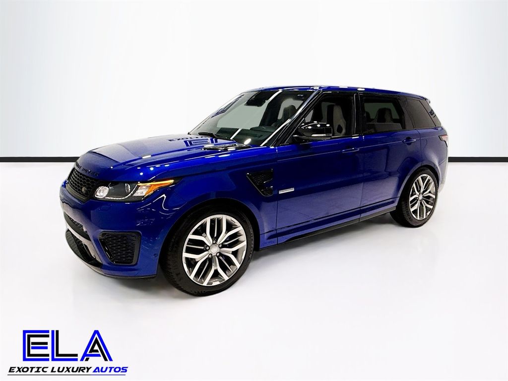 2015 Land Rover Range Rover Sport FULL CARBON PACKAGE! ESTORIL BLUE! MERIDIAN SOUND! FRONT BUCKETS - 22958005 - 46