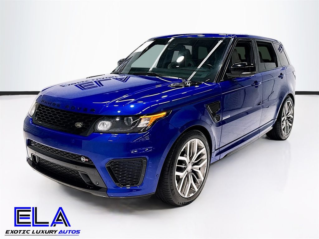 2015 Land Rover Range Rover Sport FULL CARBON PACKAGE! ESTORIL BLUE! MERIDIAN SOUND! FRONT BUCKETS - 22958005 - 47