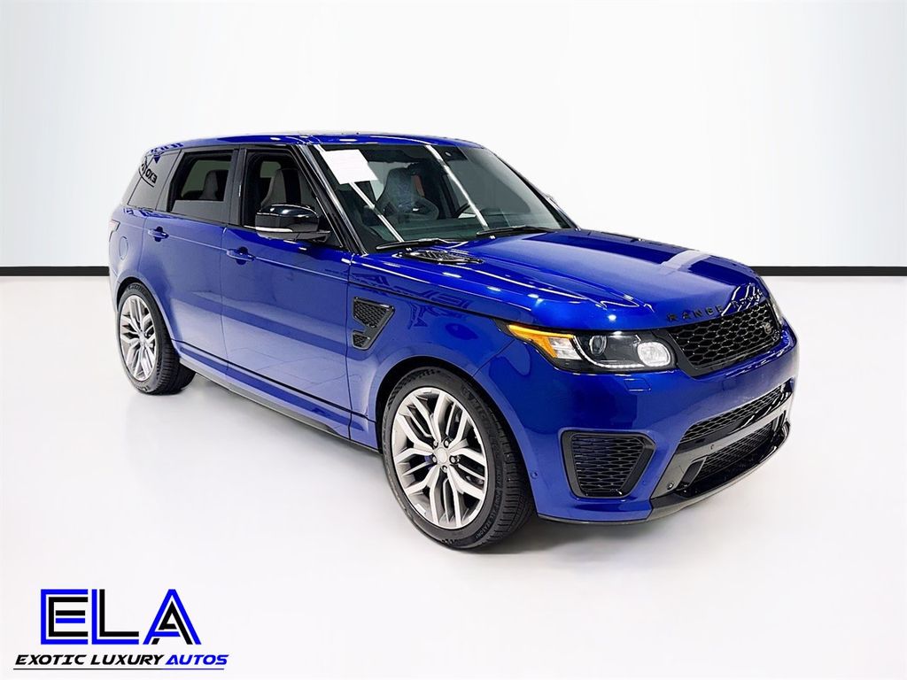 2015 Land Rover Range Rover Sport FULL CARBON PACKAGE! ESTORIL BLUE! MERIDIAN SOUND! FRONT BUCKETS - 22958005 - 51