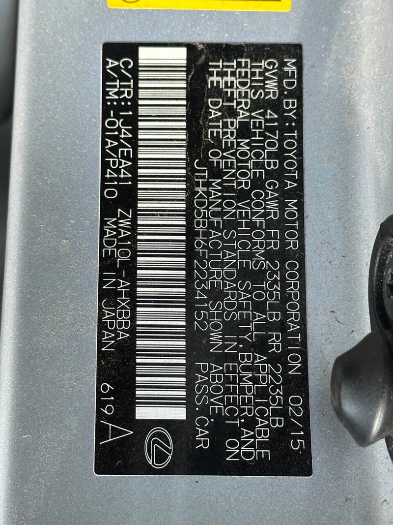 2015 Lexus CT 200h 5dr Sedan Hybrid - 22880871 - 12