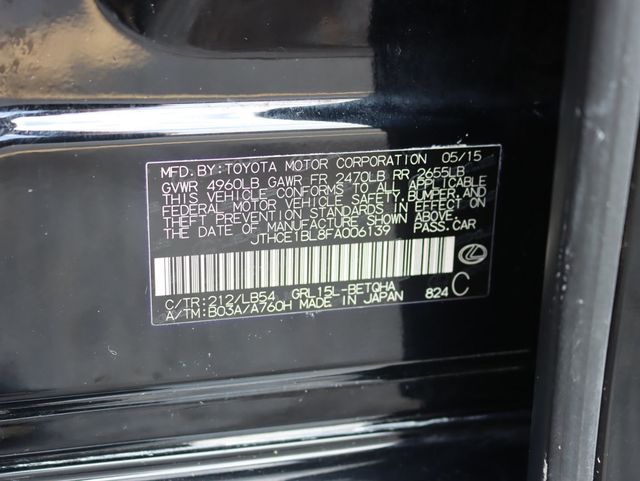 2015 Lexus GS 350 AWD F SPORT NAVIGATION PKG SEDAN - 23074673 - 35
