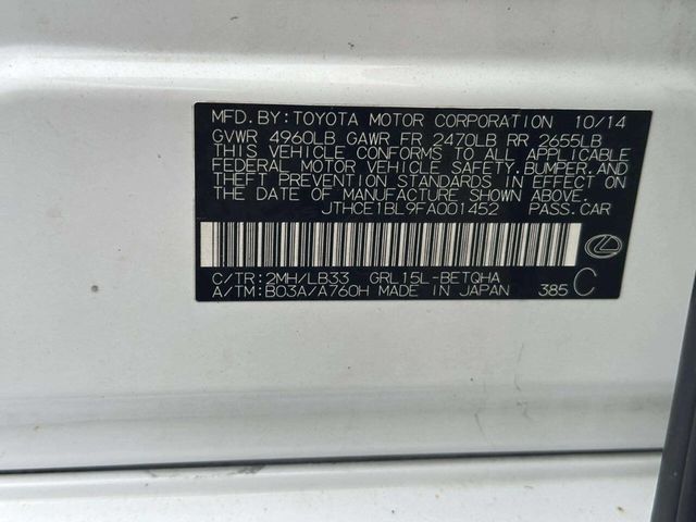 2015 Lexus GS 350 Base AWD 4dr Sedan - 22989541 - 24