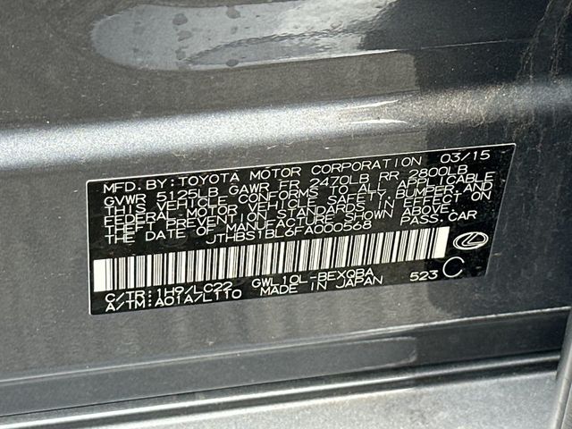 2015 Lexus GS 450h 4dr Sedan Hybrid - 23010633 - 22