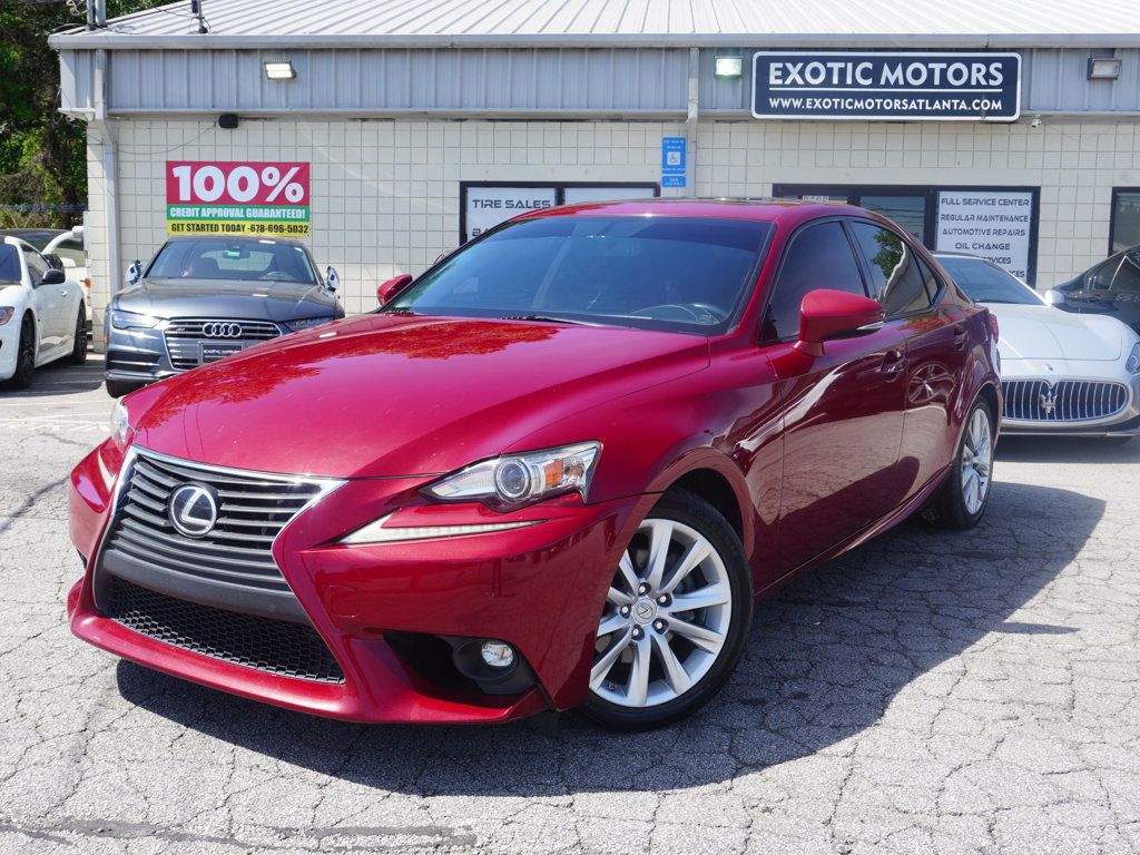 2015 Lexus IS 250 4dr Sport Sedan Crafted Line RWD - 22397524 - 45