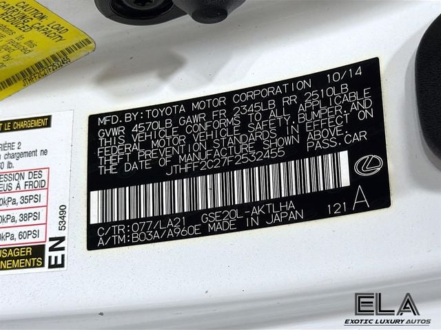 2015 Lexus IS 250C 2dr Convertible - 23020541 - 31