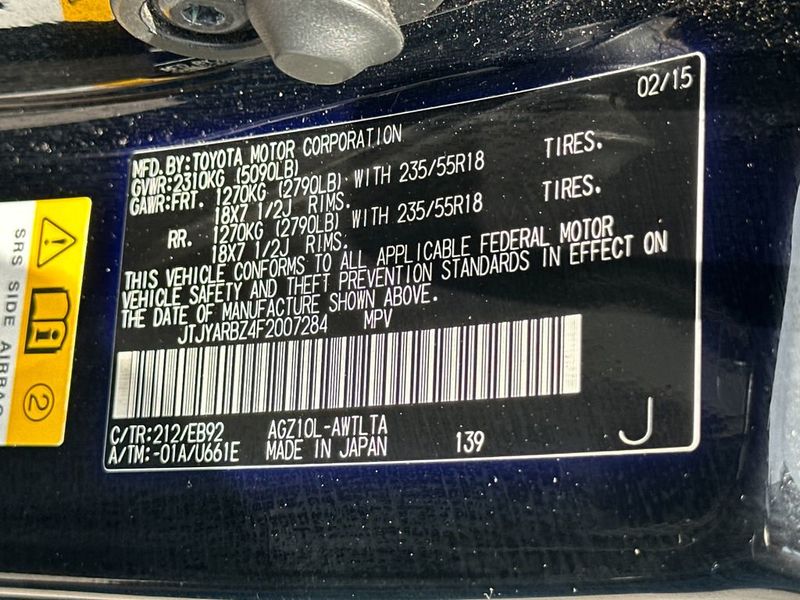 2015 Lexus NX 200t FWD 4dr F Sport - 23015228 - 22