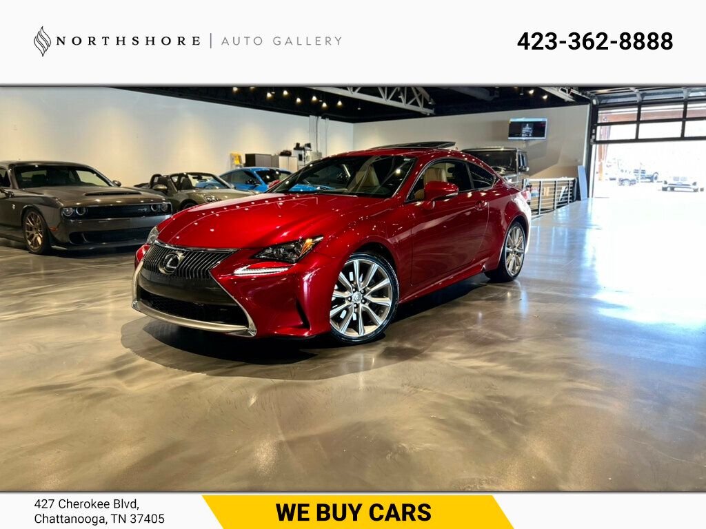 2015 Lexus RC 350 LocalTrade/RWD/PremiumPkg/NAV Pkg/Htd&CldSeats/MoonRoof/RearCam - 22944400 | Video 1