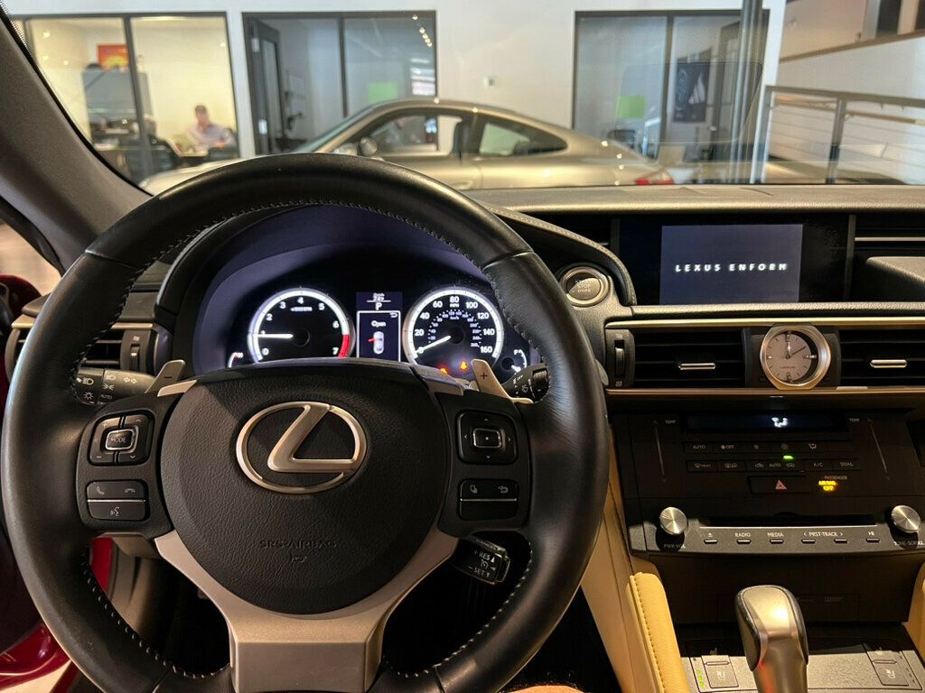 2015 Lexus RC 350 LocalTrade/RWD/PremiumPkg/NAV Pkg/Htd&CldSeats/MoonRoof/RearCam - 22944400 - 16