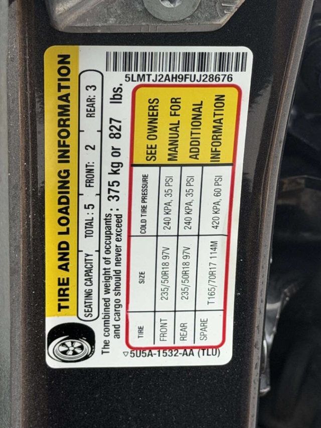 2015 Lincoln MKC AWD 4dr - 22967031 - 17