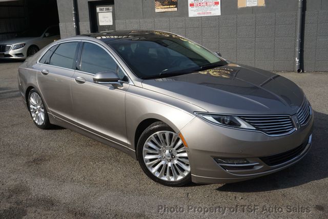 2015 Lincoln MKZ 4dr Sedan AWD 3.7L PANO ROOF HEATED&COOLED SEATS LEATHER LOADED! - 23013845 - 0