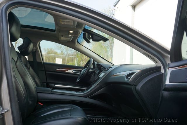 2015 Lincoln MKZ 4dr Sedan AWD 3.7L PANO ROOF HEATED&COOLED SEATS LEATHER LOADED! - 23013845 - 11