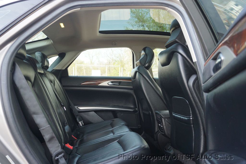 2015 Lincoln MKZ 4dr Sedan AWD 3.7L PANO ROOF HEATED&COOLED SEATS LEATHER LOADED! - 23013845 - 13