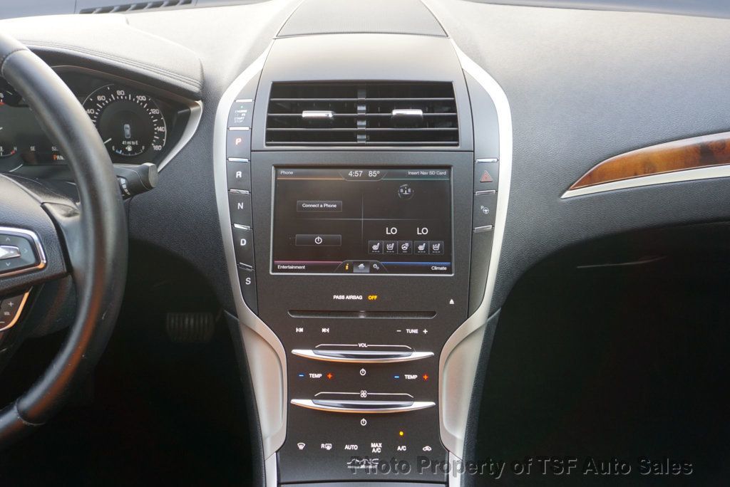 2015 Lincoln MKZ 4dr Sedan AWD 3.7L PANO ROOF HEATED&COOLED SEATS LEATHER LOADED! - 23013845 - 18