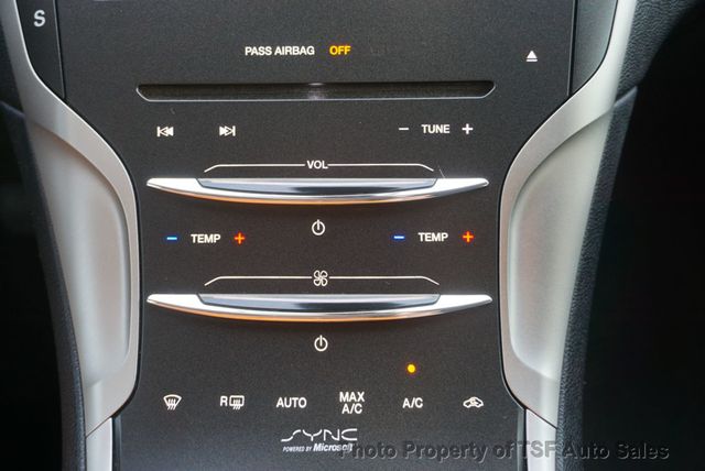 2015 Lincoln MKZ 4dr Sedan AWD 3.7L PANO ROOF HEATED&COOLED SEATS LEATHER LOADED! - 23013845 - 28