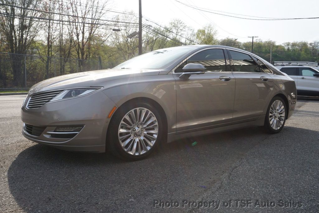 2015 Lincoln MKZ 4dr Sedan AWD 3.7L PANO ROOF HEATED&COOLED SEATS LEATHER LOADED! - 23013845 - 3