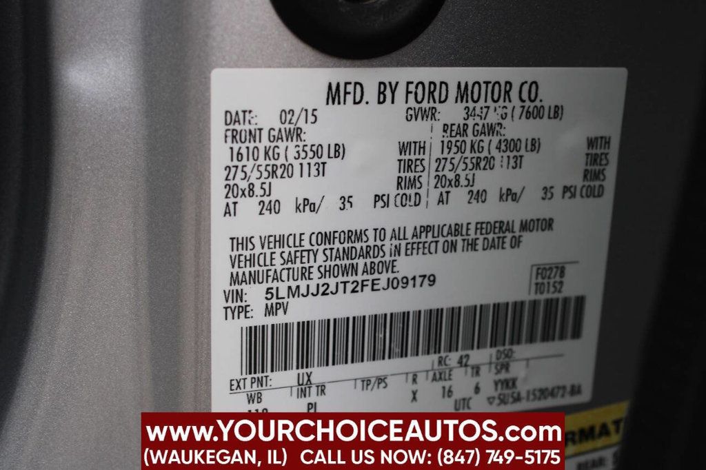 2015 Lincoln Navigator 4WD 4dr - 22911208 - 31