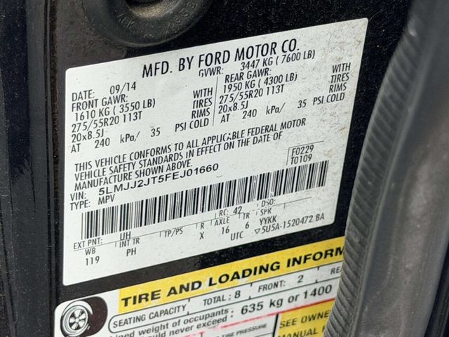 2015 Lincoln Navigator 4WD 4dr - 23039372 - 20