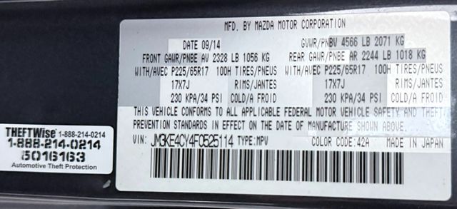 2015 Mazda CX-5 Touring AWD - 22939151 - 43