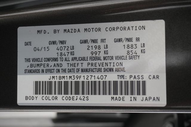 2015 Mazda Mazda3 5dr Hatchback Automatic s Grand Touring - 22946431 - 33