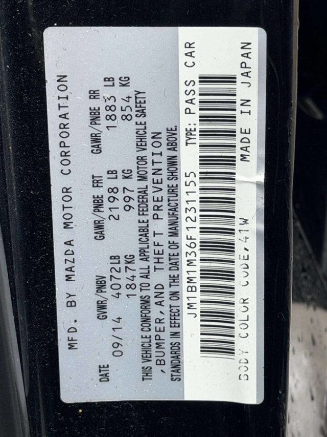 2015 Mazda Mazda3 5dr Hatchback Automatic s Grand Touring - 23020080 - 14