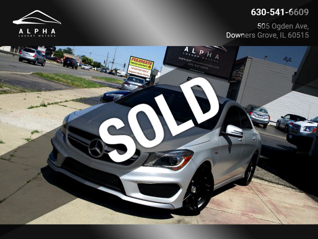 2015 Used Mercedes Benz 4dr Sedan Cla 45 Amg 4matic At Alpha Luxury Motors Serving Downers Grove Il Iid 20825108