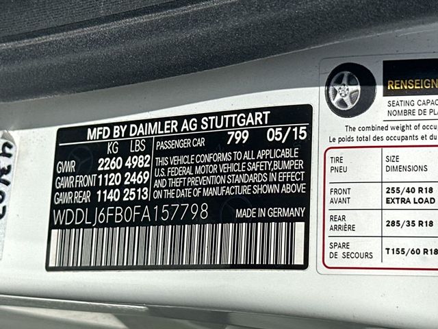 2015 Mercedes-Benz CLS 4dr Sedan CLS 400 RWD - 23030772 - 21