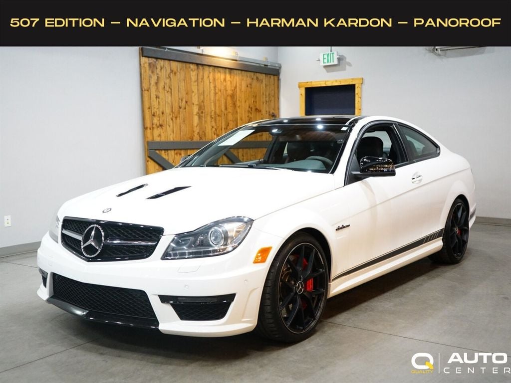 2015 Mercedes-Benz C-Class 2dr Coupe C 63 AMG RWD - 22665100 - 0