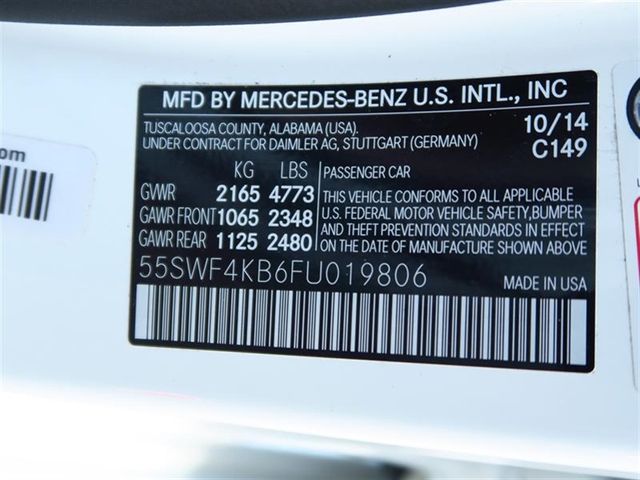 2015 Mercedes-Benz C-Class 4dr Sedan C 300 4MATIC - 17013171 - 31