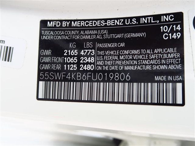 2015 Mercedes-Benz C-Class 4dr Sedan C 300 4MATIC - 17013171 - 6