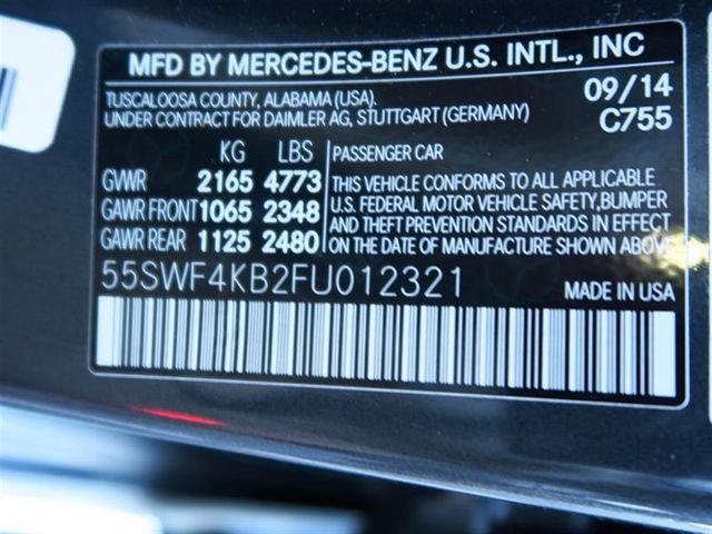 2015 Mercedes-Benz C-Class 4dr Sedan C 300 4MATIC - 17037457 - 31