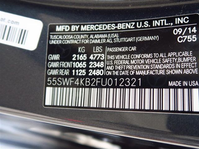 2015 Mercedes-Benz C-Class 4dr Sedan C 300 4MATIC - 17037457 - 6