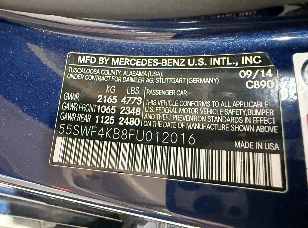 2015 Mercedes-Benz C-Class 4dr Sedan C 300 4MATIC - 22960888 - 37