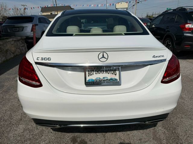 2015 Mercedes-Benz C-Class 4dr Sedan C 300 4MATIC - 22998048 - 11