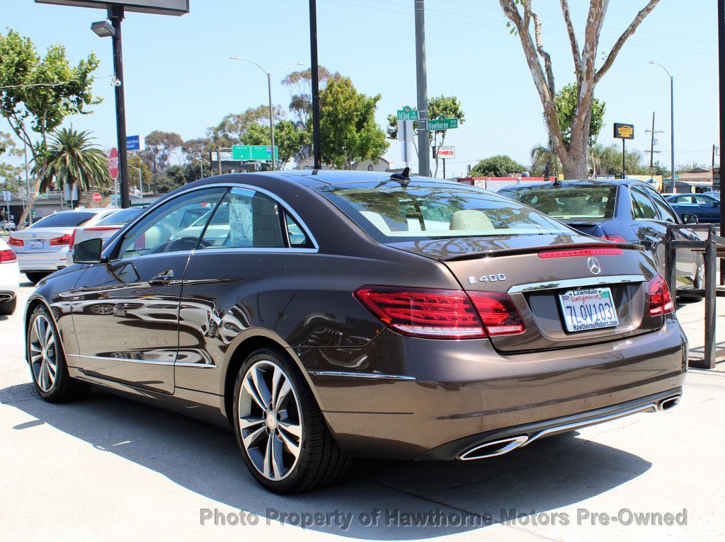 2015 Mercedes-Benz E-Class 2dr Coupe E 400 RWD - 23060407 - 4