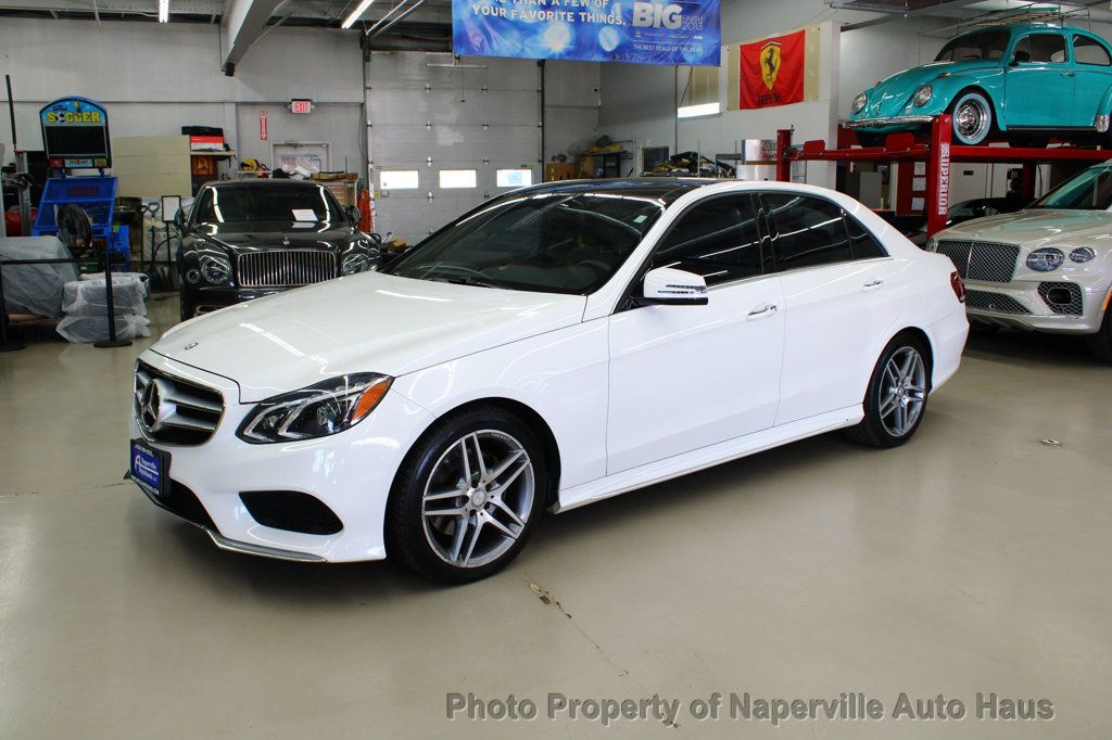 2015 Mercedes Benz E Sedan 400 4MATIC photo 3