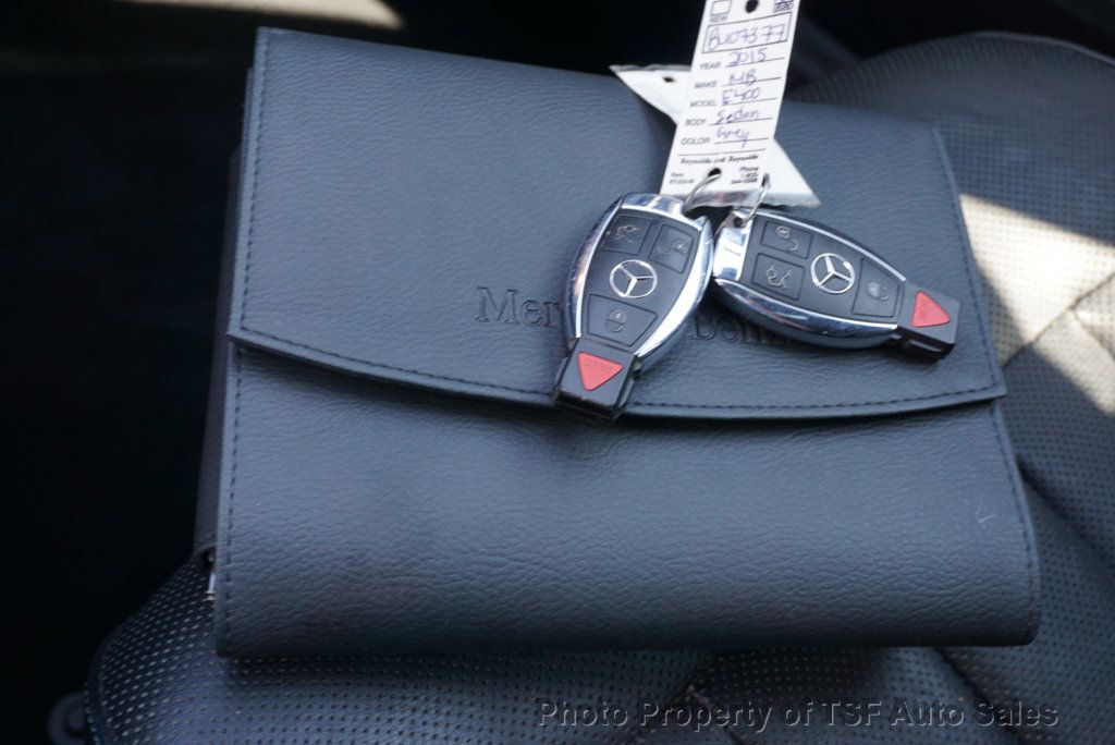 2015 Mercedes-Benz E-Class 4dr Sedan E 400 4MATIC DRIVER ASSIST/LIGHTING/PARK ASSIST PKGS - 22899454 - 44