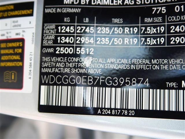 2015 Mercedes-Benz GLK 4MATIC 4dr GLK 250 BlueTEC - 16993829 - 31