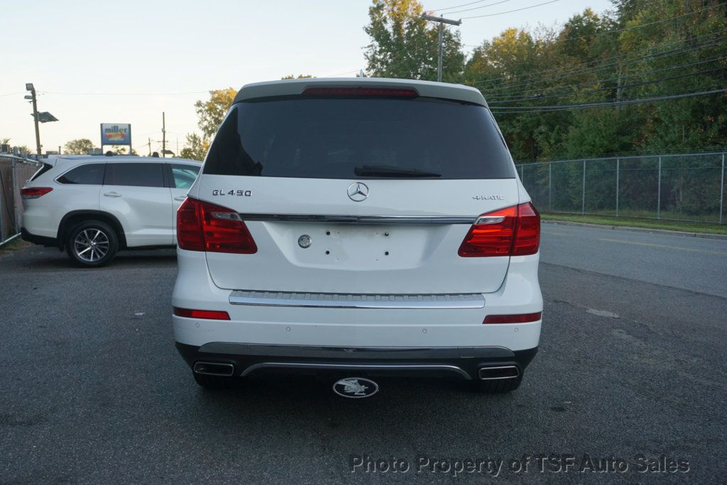 2015 Mercedes-Benz GL-Class 4MATIC 4dr GL 450 20" WHEELS PANO ROOF NAVI 360 CAMERAS 3RD ROW  - 23097653 - 5