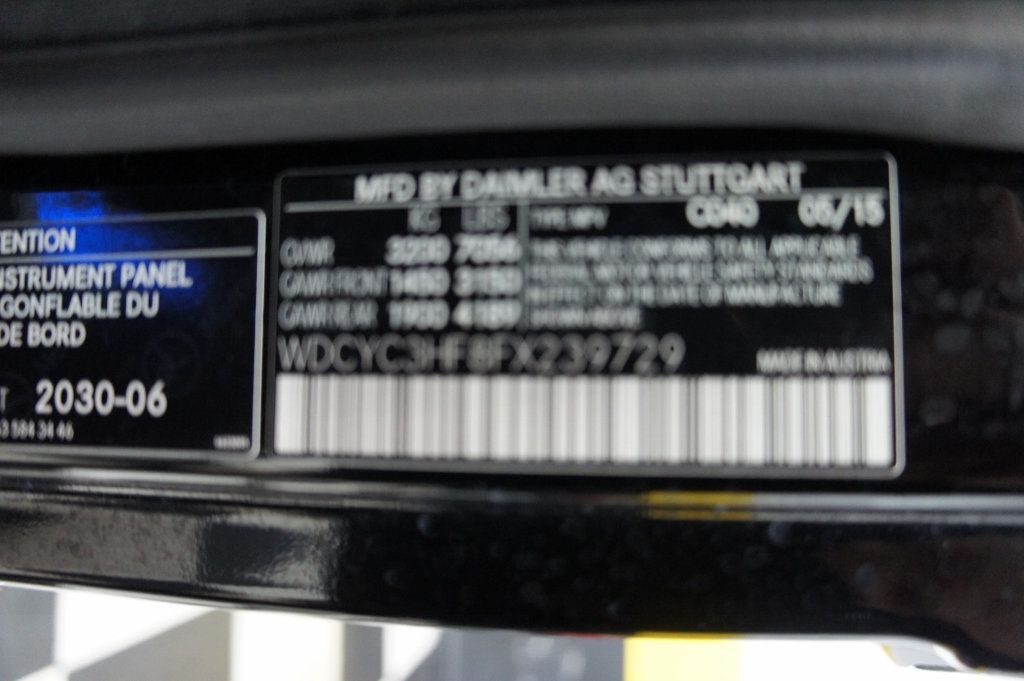 2015 Mercedes-Benz G-Class Immaculate,  Prior Certified Pre-Owned! - 22903084 - 31