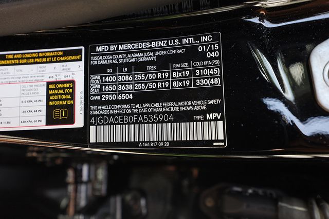 2015 Mercedes-Benz M-Class 4MATIC 4dr ML 250 BlueTEC - 23053854 - 63
